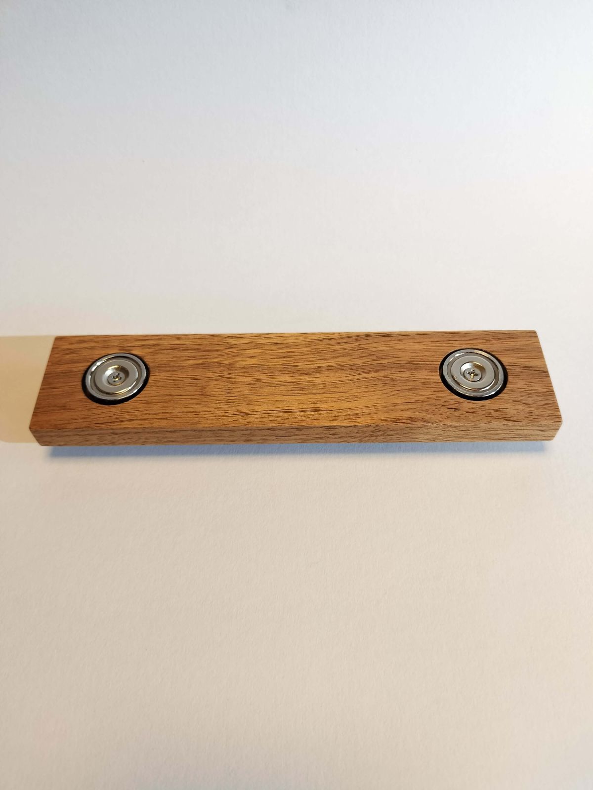 木製表札　裏面